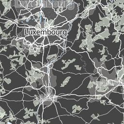 Geoportail.lu Road Map preview